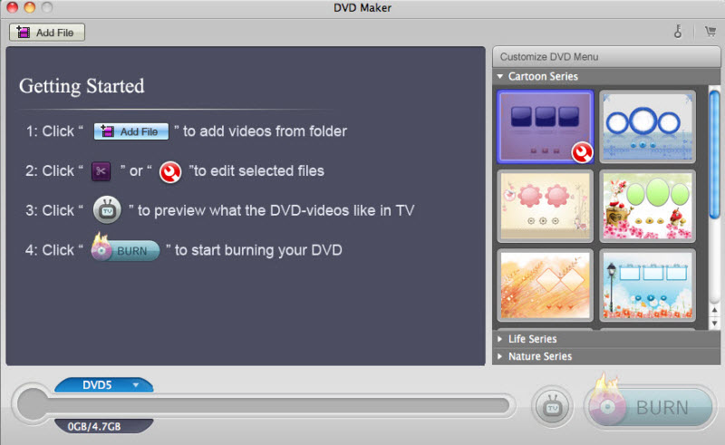 Doremisoft DVD Maker for Mac 1.3.2 full