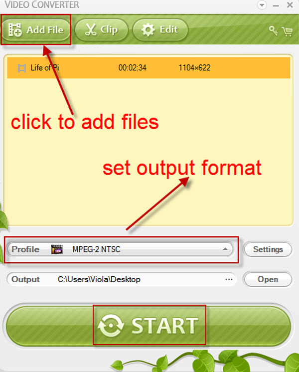 add file to video converter