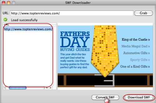 Free Mac SWF Downloader
