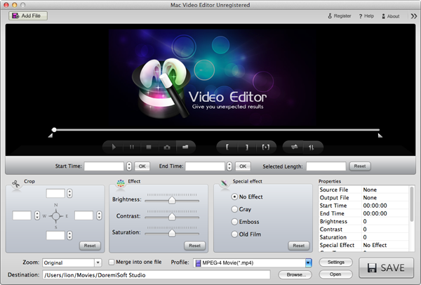 flip camcorder video editing mac